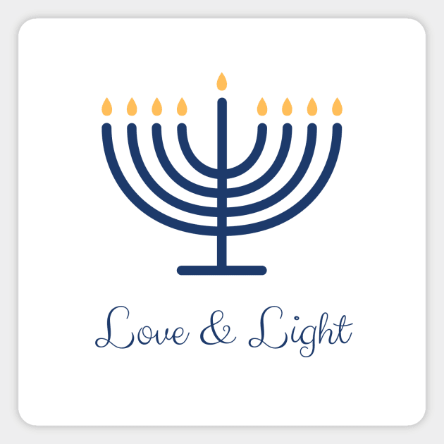 Holiday Collection - Love & Light Magnet by Tanglewood Creations